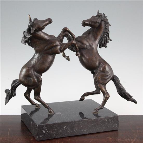 § Jonathan Wylder (1957-) bronze, Horse Study II Height 12.5in.